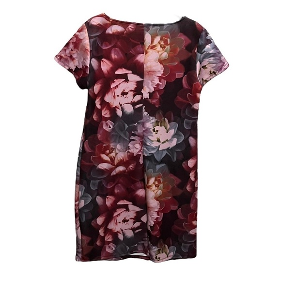 Torrid Multi Floral Scuba Knit Dress - Picture 4 of 10